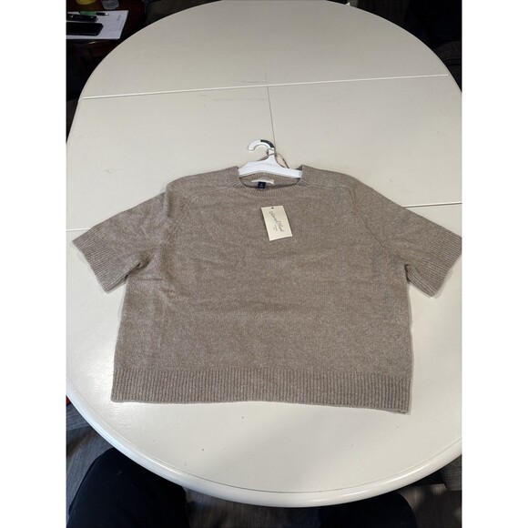 Universal Thread Brown Knit short sleeve Sweater size medium - Picture 1 of 9